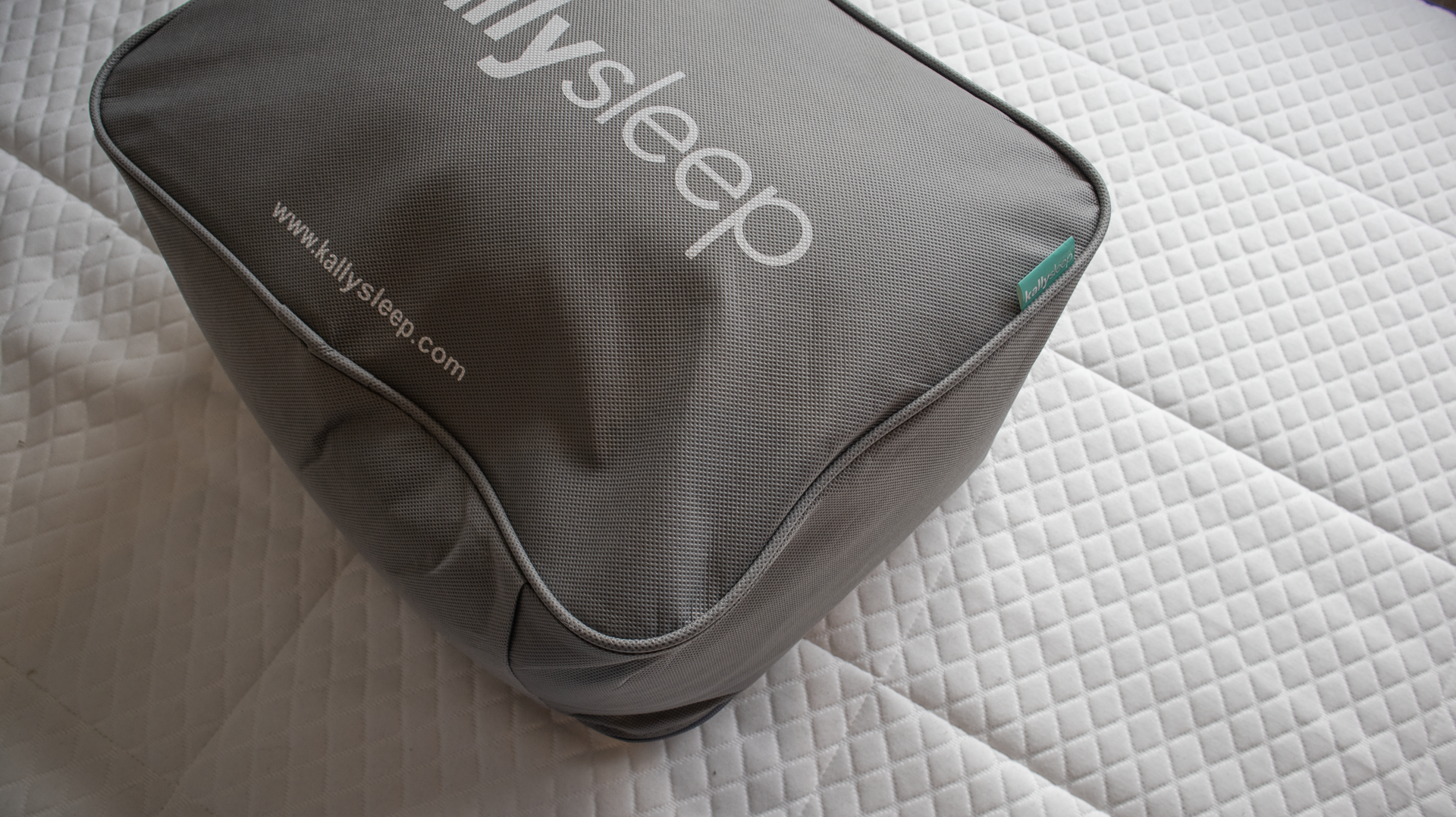 kally body pillow in bag